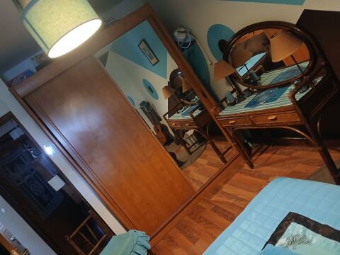 lit + armoire + commode + meuble de bureau Saint-Denis (97)