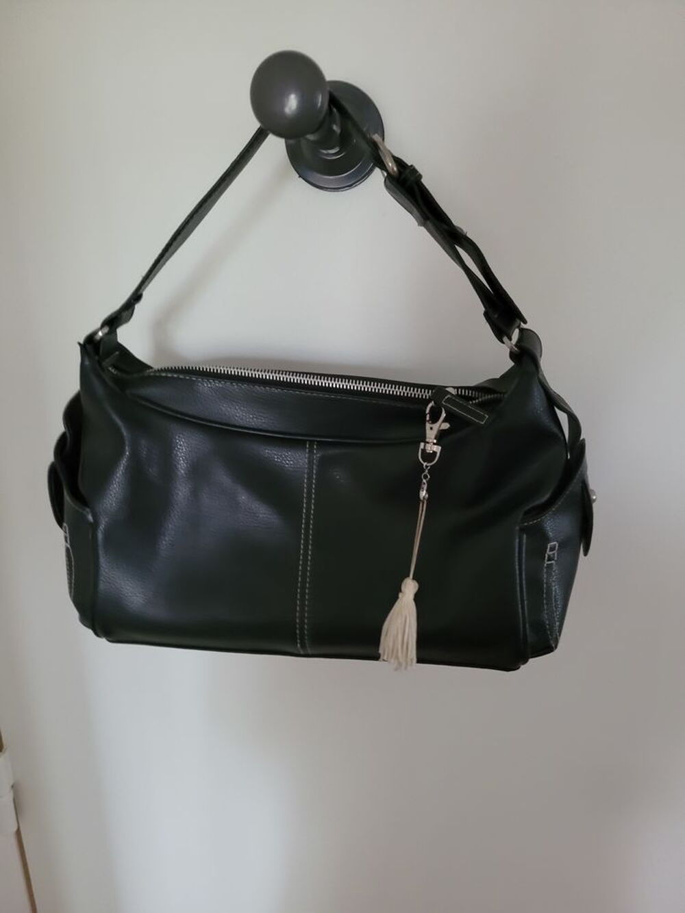 Sac bowling en cuir Gino Casti Maroquinerie
