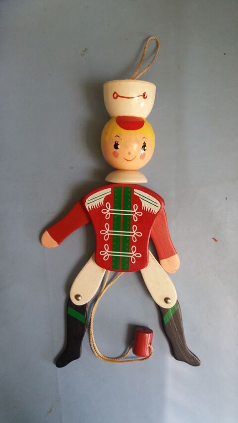 Ancien pantin en bois : Sevi 25 Limoges (87)