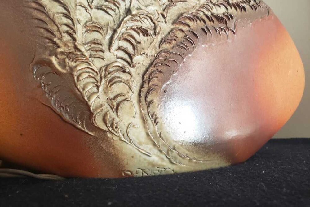 c&eacute;ramique Vallauris sign&eacute; D.prioton ann&eacute;e 60-70 Décoration