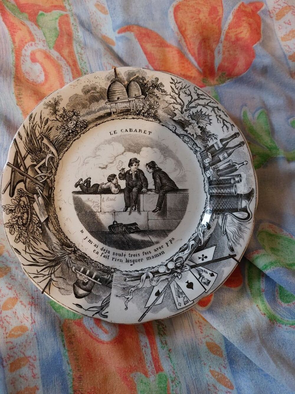 anciennes assiettes Décoration