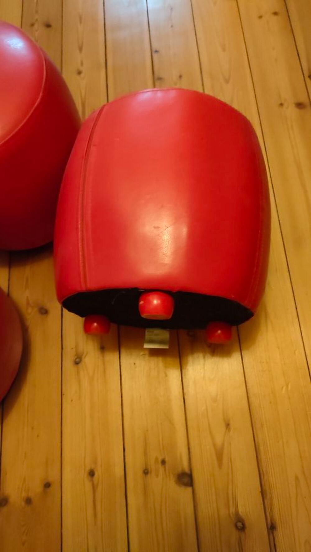 Lot de 2 petits pouf Alin&eacute;a Mobilier enfants