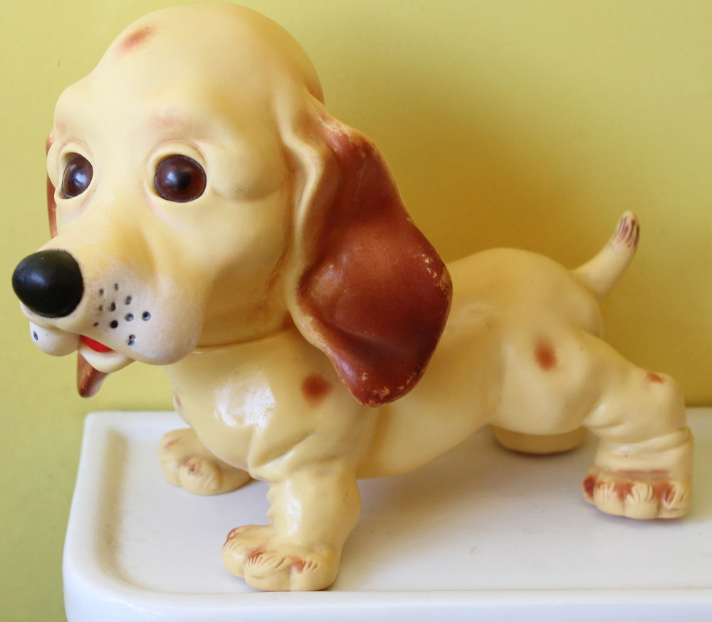 Pouet Chien vintage 60-70 marque FAMOSA (Espagne) Jeux / jouets