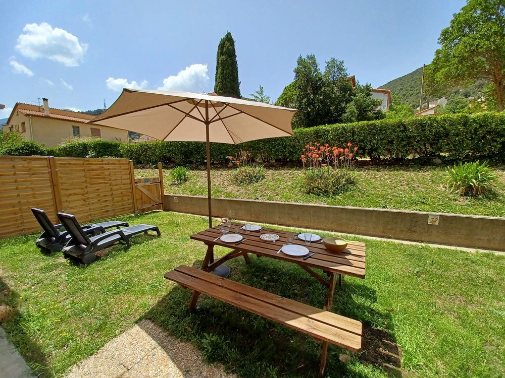   Lumineux appartement F2** avec jardin. Piscine. Languedoc-Roussillon, Amlie-les-Bains-Palalda (66110)