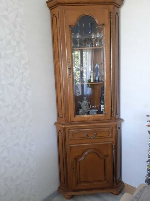 Vitrine vaisselier d'angle 80 Dijon (21)