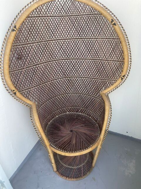 Fauteuil Emmanuelle en rotin Challans (85)