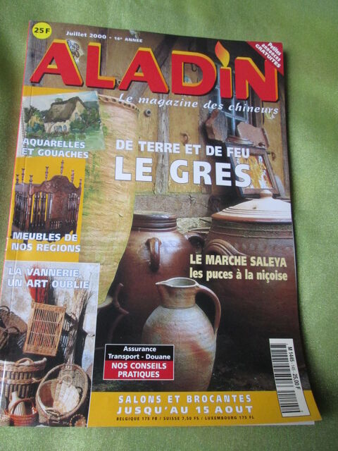 Magazine  Aladin   Juillet 2000,140 pages , 12 Goussainville (95)
