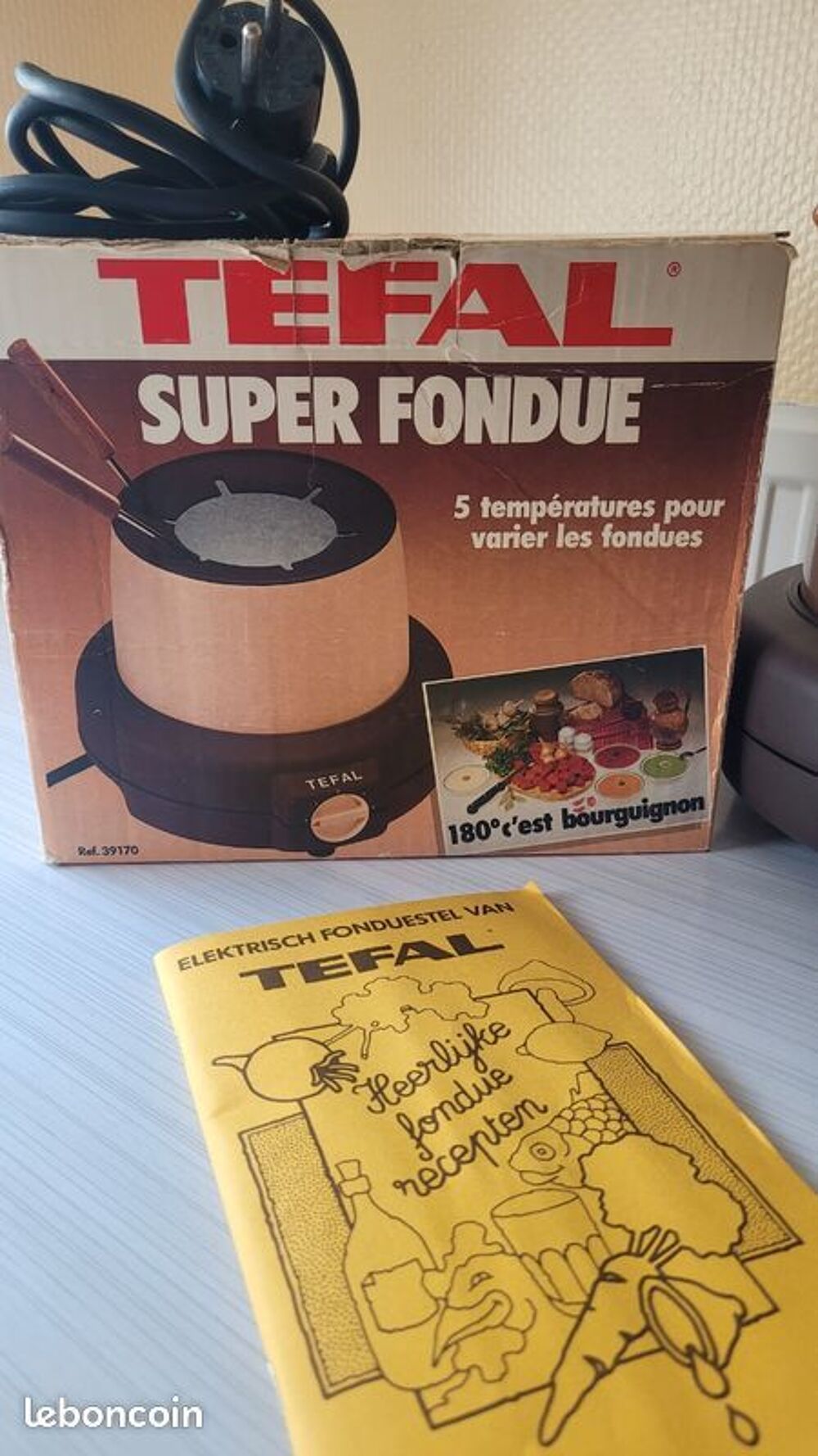 Appareil &agrave; fondue T&eacute;fal Electroménager