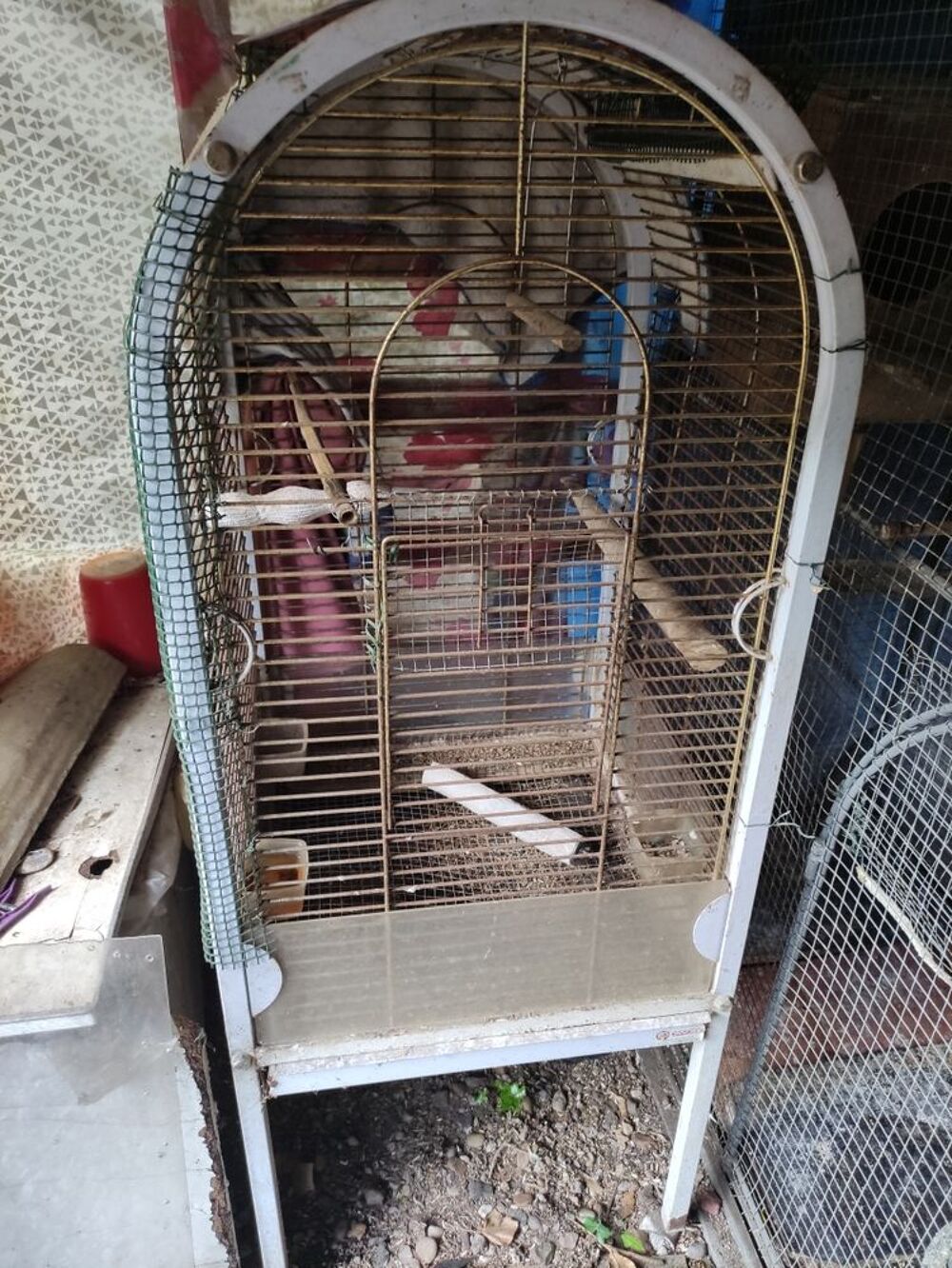 cage &agrave; perroquet Jardin