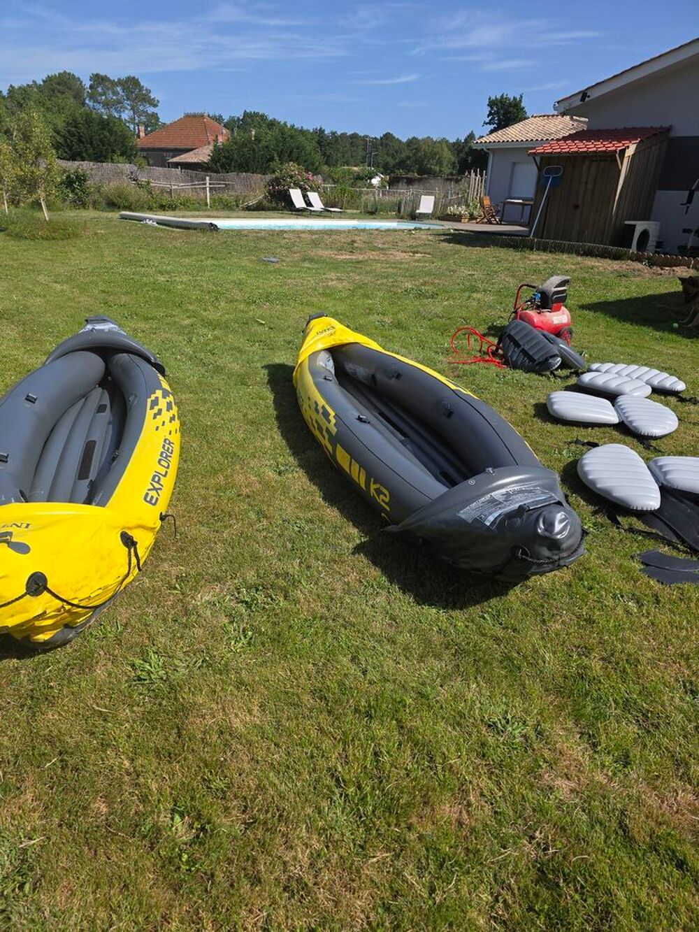 2 cano&euml; kayak k2 explorer Sports
