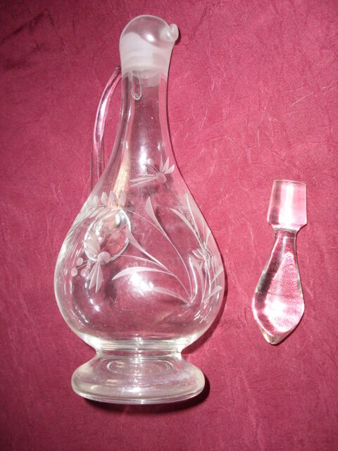 Carafe � d�canter, aigui�re, avec bouchon 20 Vichy (03)