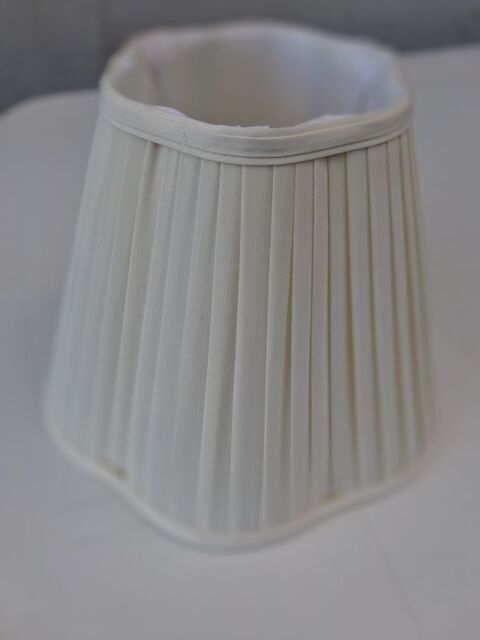 Abat jour NEUF en tissu pour lampe de style 50 Plonéour-Lanvern (29)