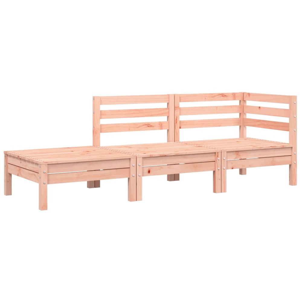 Salon de jardin bois massif douglas - COMME NEUF Jardin
