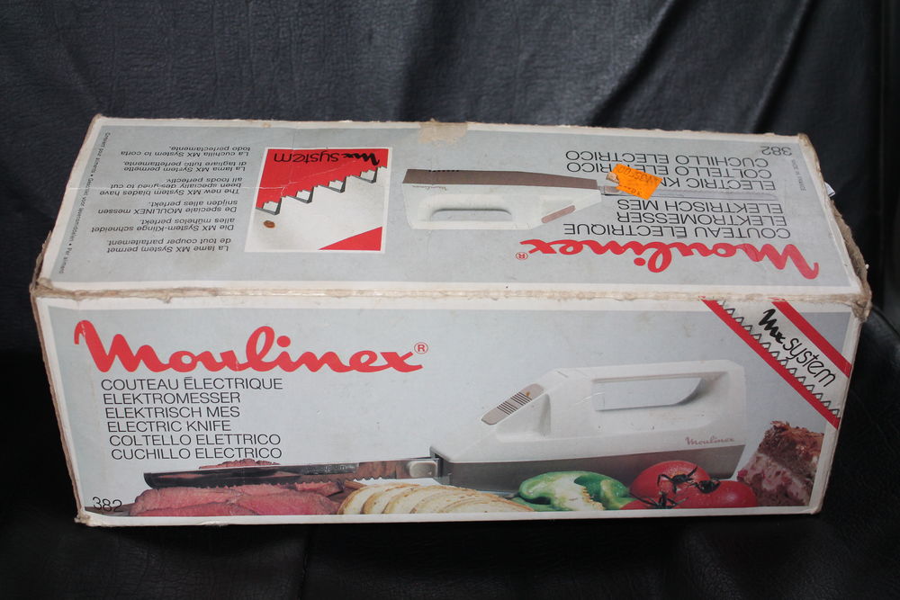 Couteau &eacute;lectique "VINTAGE" Moulinex Electroménager