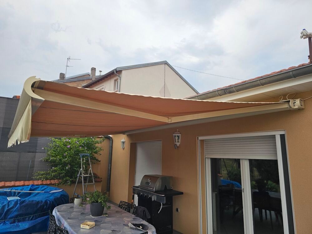  Store banne &eacute;lectrique Jardin