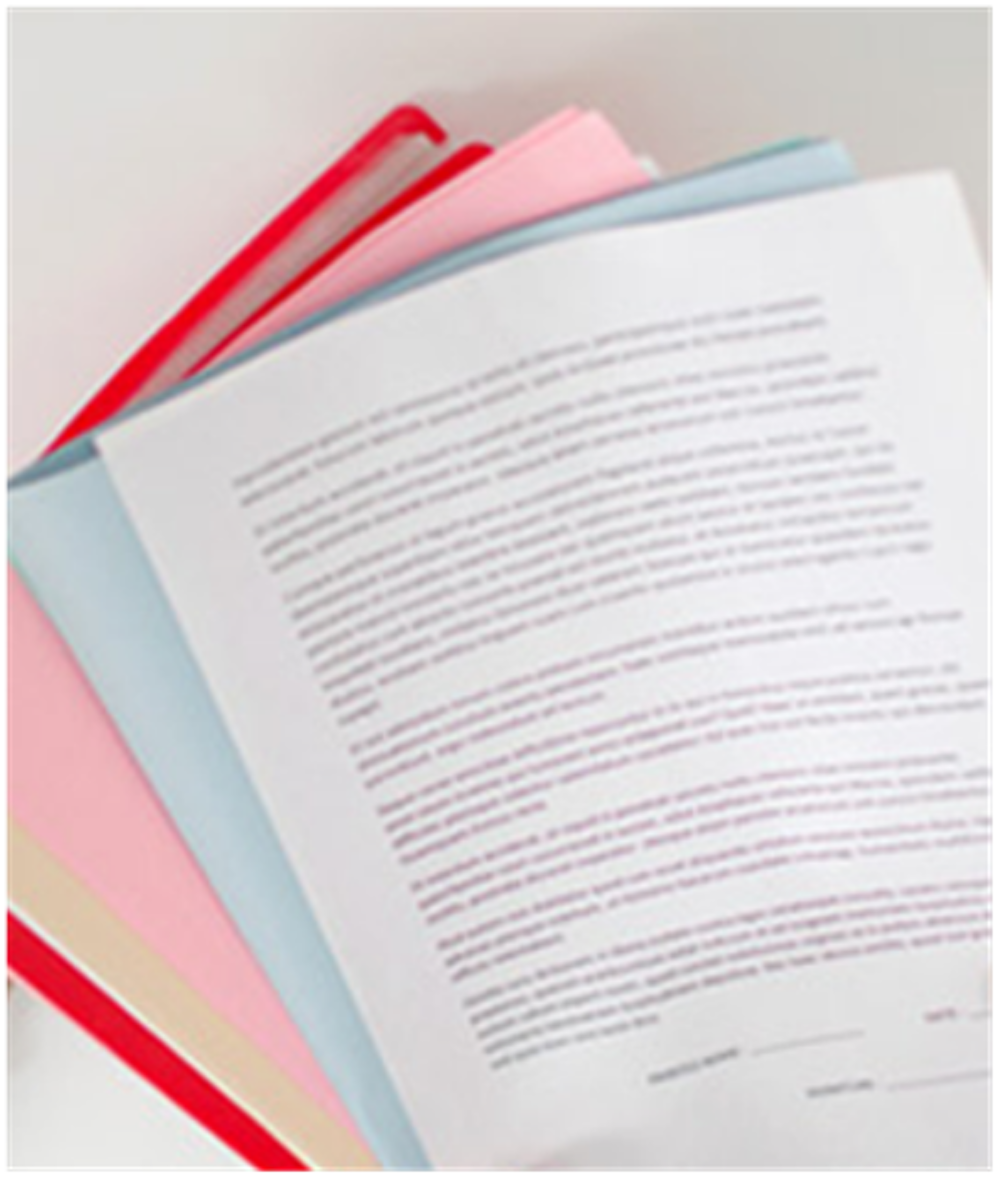   Relecture et correction de tous documents 