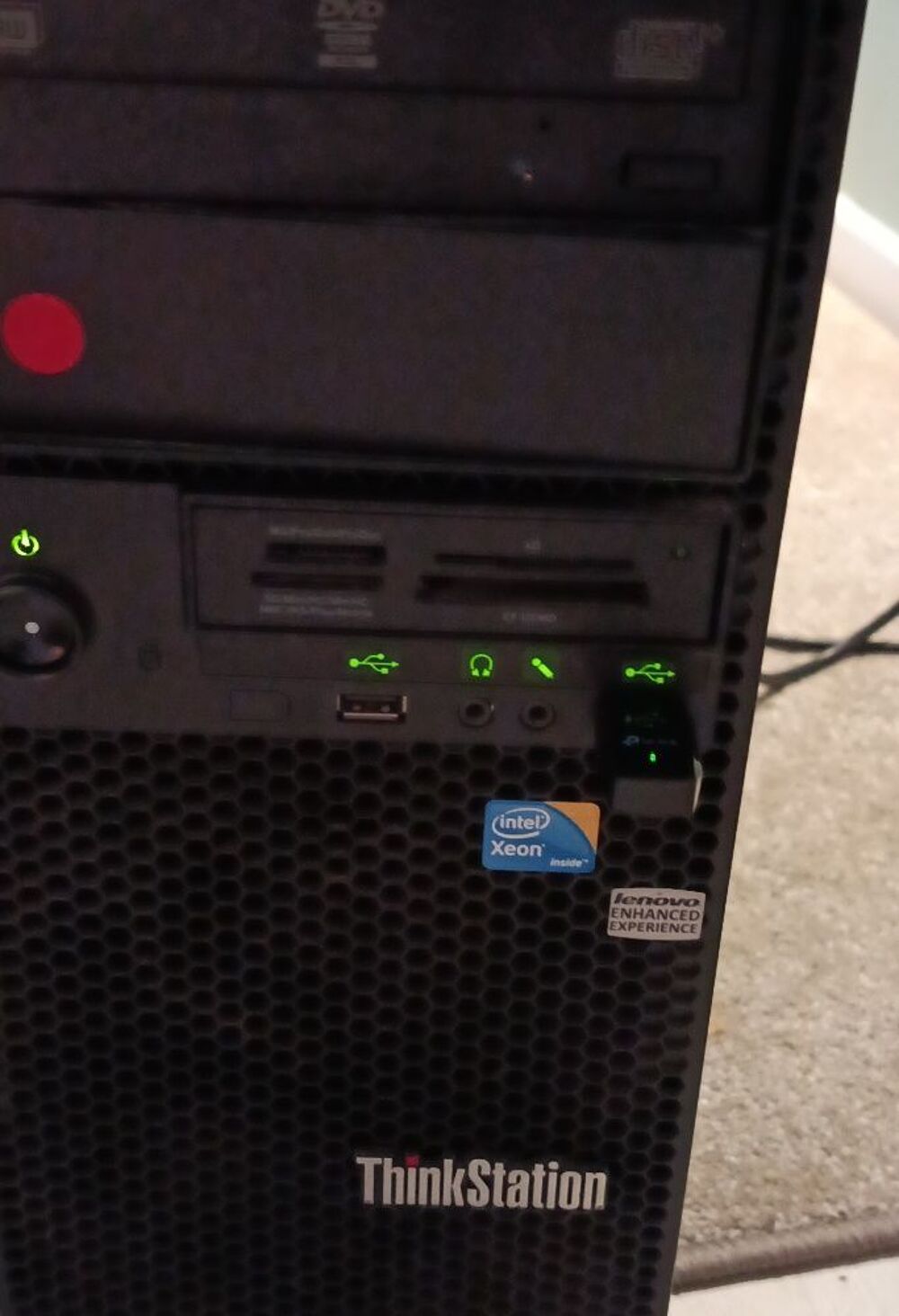 PC Pro Lenovo ThinkStation S20 | Xeon 3,07GHz | 8 Go RAM Matériel informatique