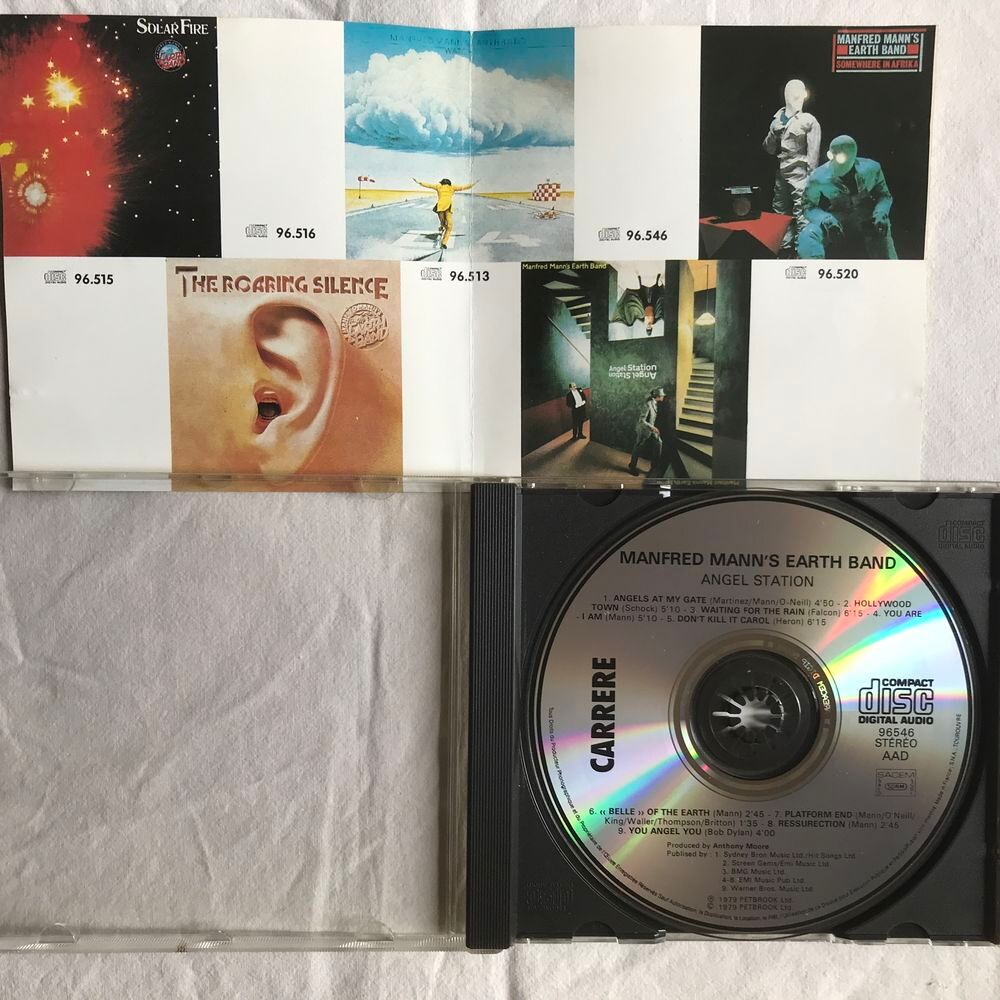 CD Manfred Mann's Earth Band Earth Band Angel Station CD et vinyles