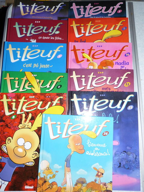 BD  TITEUF  a choisir  -  lisez tout le texte 1 Brest (29)