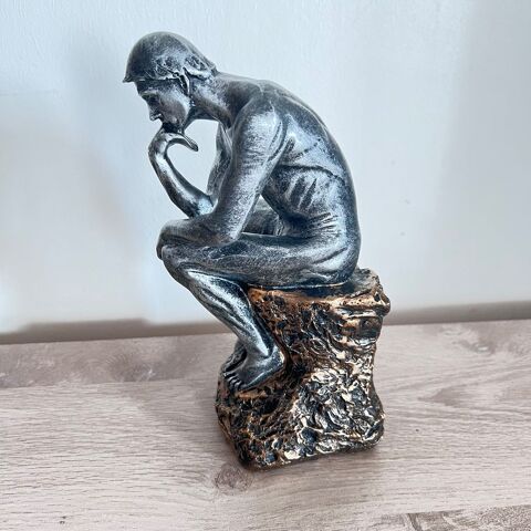 Statuette Le Penseur de Rodin Nantes (44)
