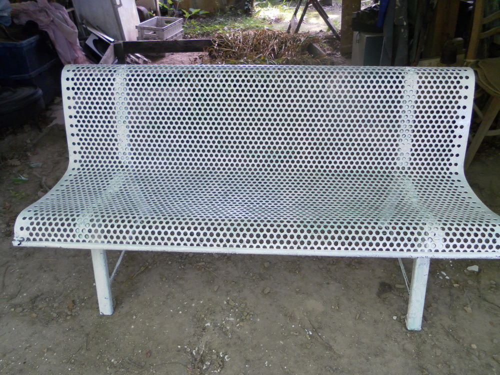 banc en fer forge Jardin