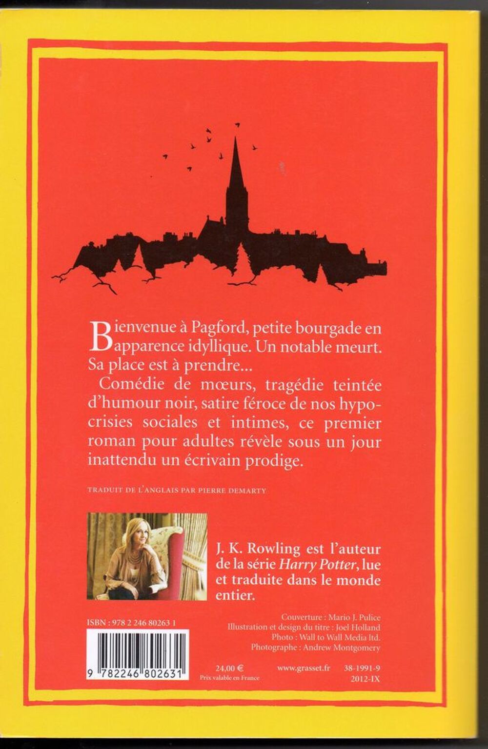 Une place &agrave; prendre - J. K. Rowling Livres et BD