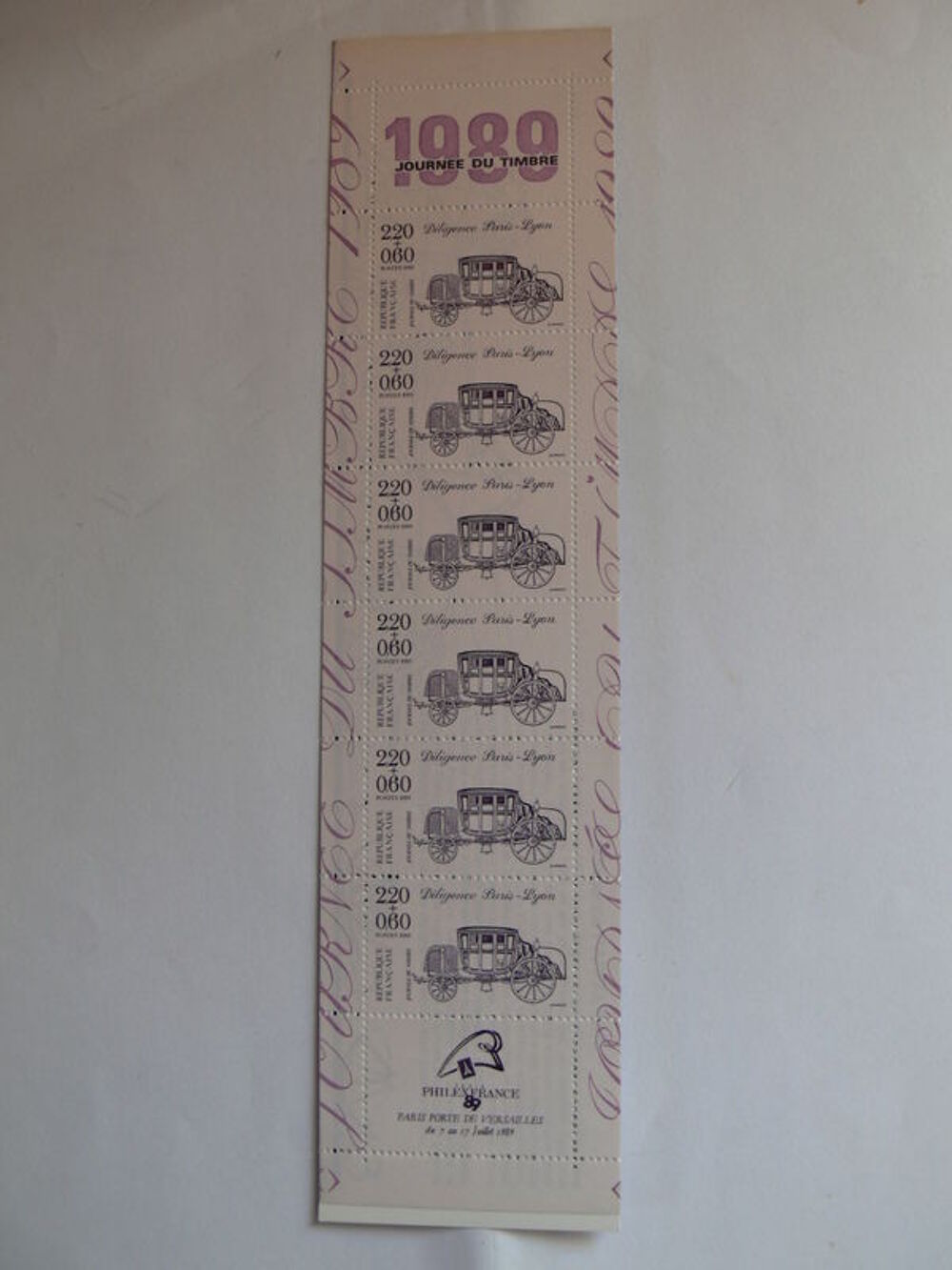 Carnet de timbres 