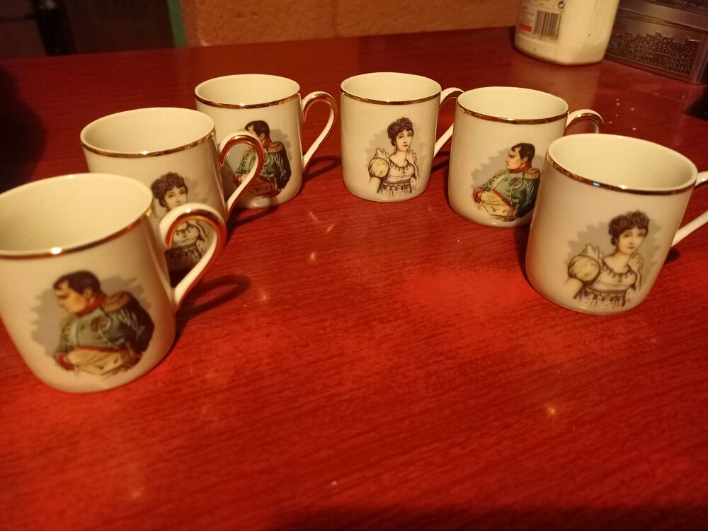Tasse caf&eacute; Napoleon Jos&eacute;phine Cuisine