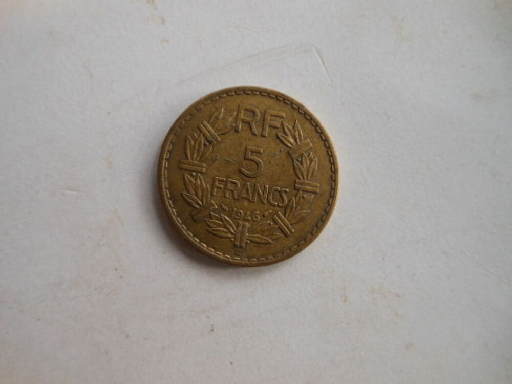piece de 5 francs Lavrillierb 1946C 