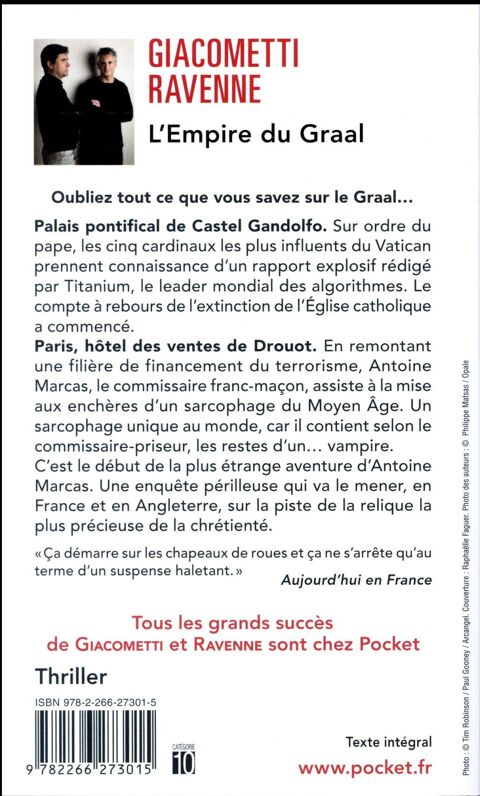 L'empire du Graal 7 Cergy (95)