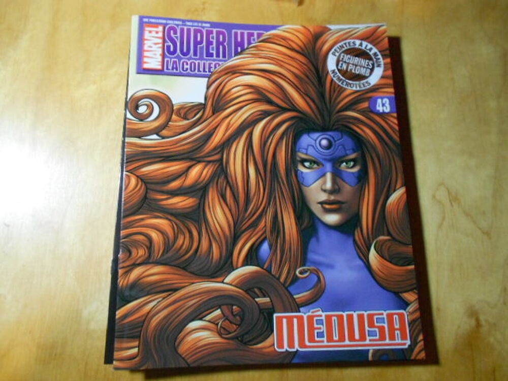 FIGURINE PLOMB EAGLEMOSS N&deg;43 MEDUSA 