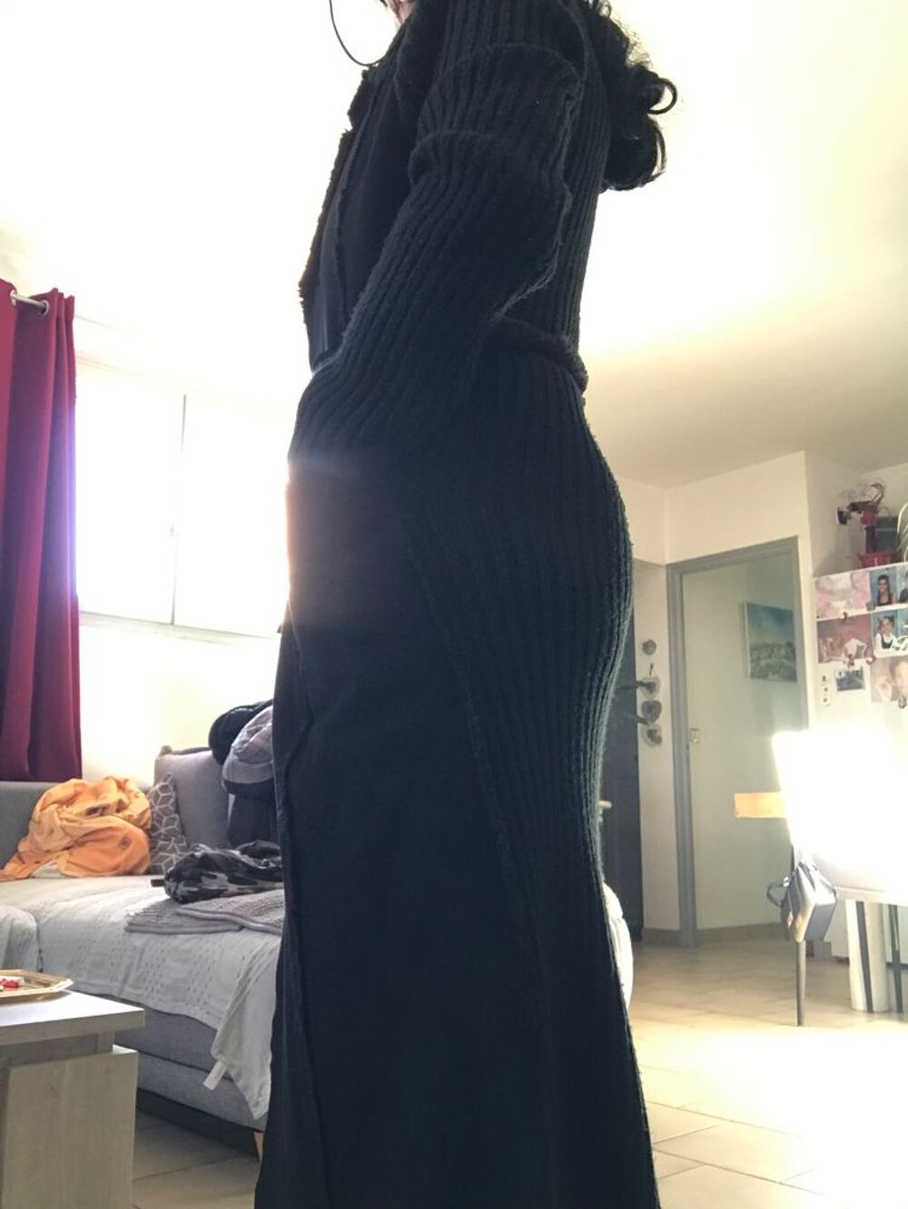 manteau long femme Vêtements