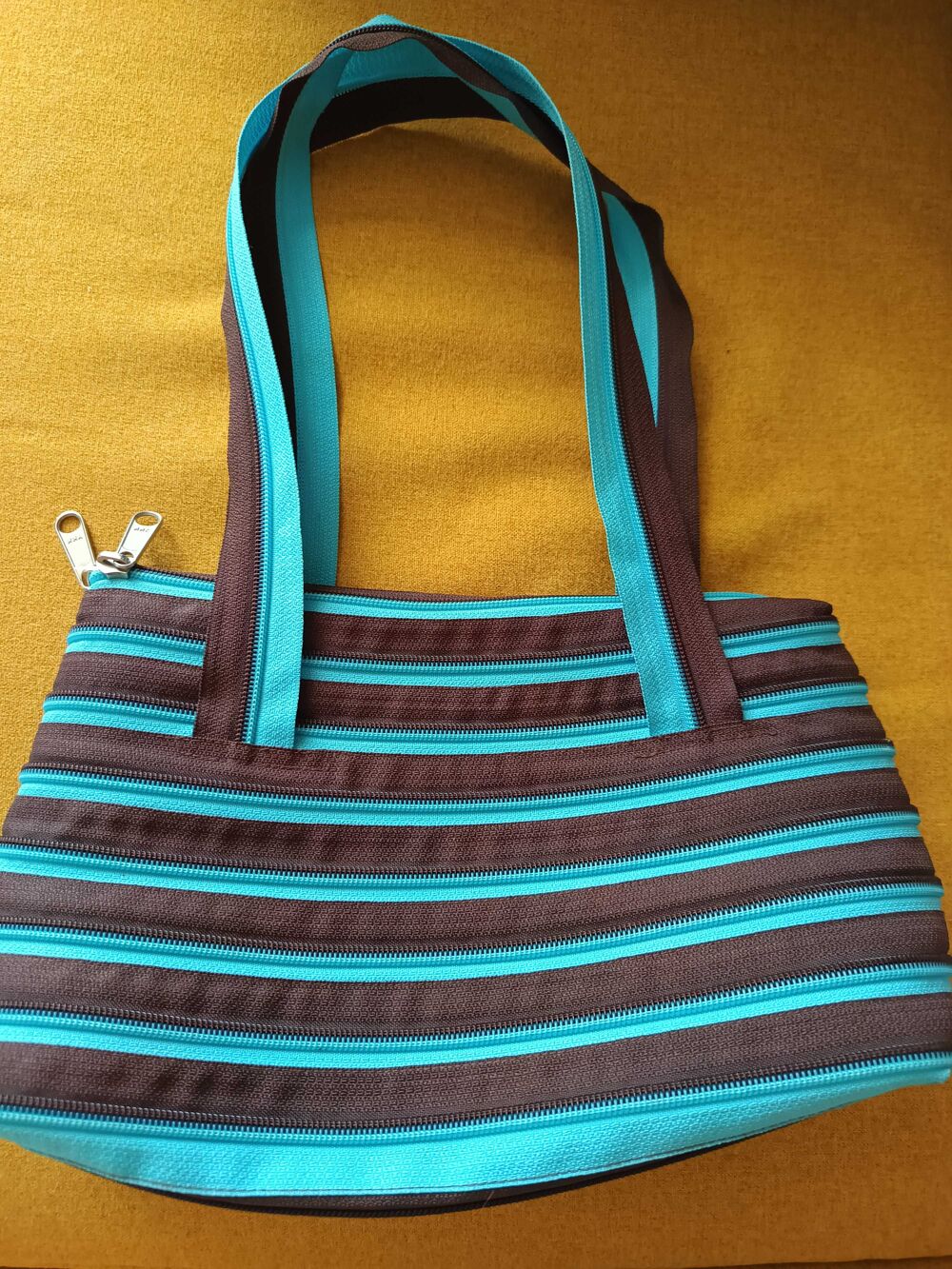Sac bicolore Maroquinerie