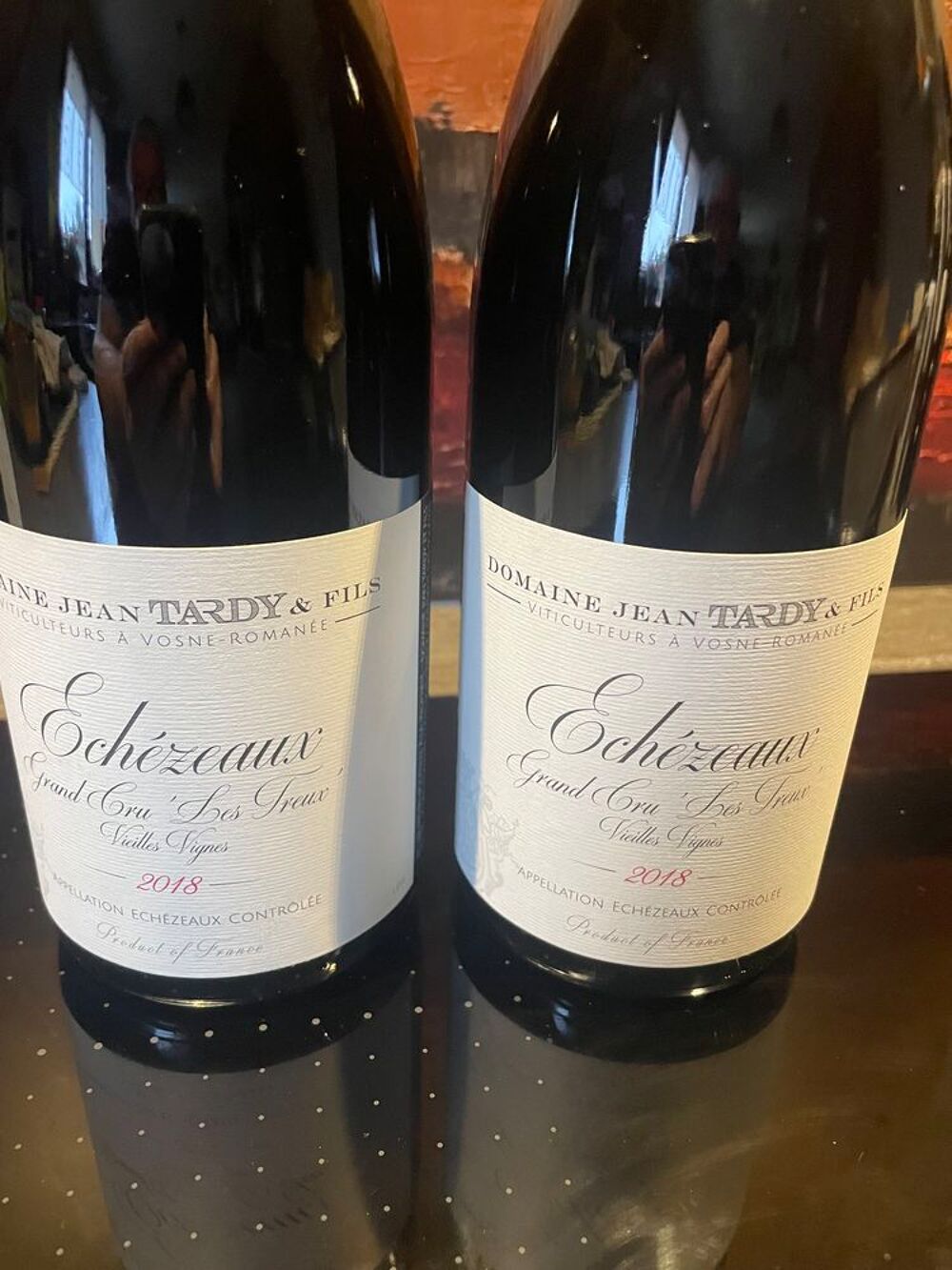 2018 Bourgogne ECHEZEAUX "Les Treux", Grand Cru VV Tardy Cuisine
