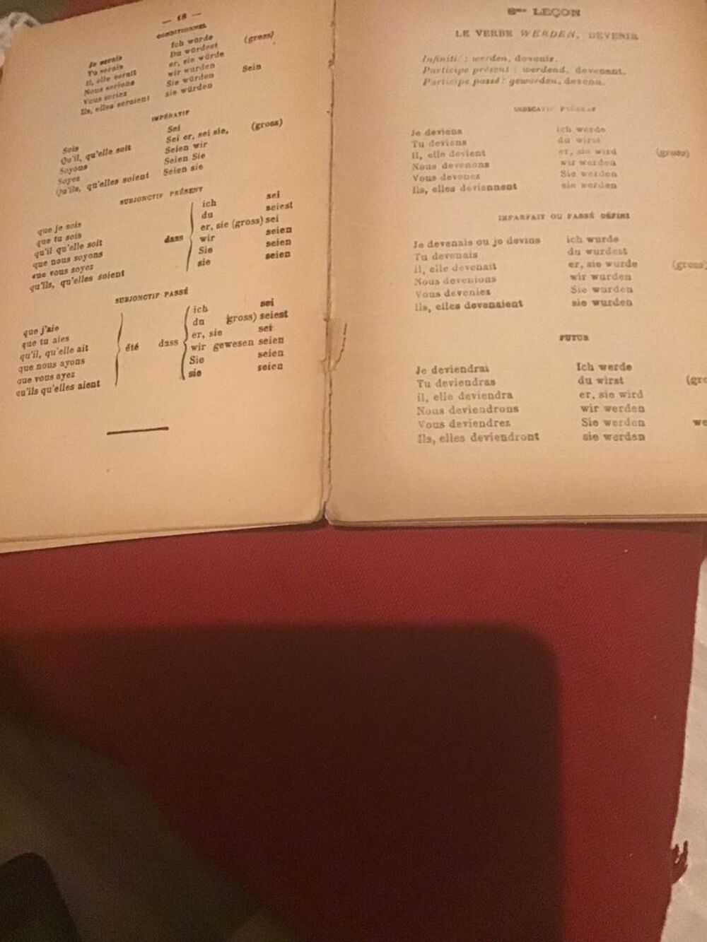 la langue allemande en 30 le&ccedil;ons fascicule d'occasion . Livres et BD