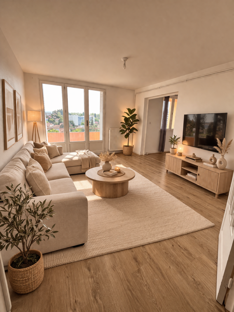   Appartement de 69m� avec terrasse, garage, avec vue  Appartement - 3 pi�ce(s) - 69 m�