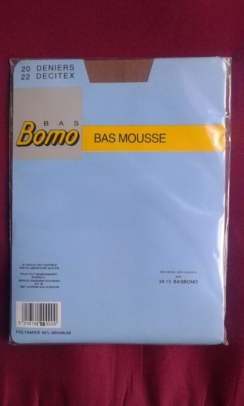 T4 bas mousse neufs beige moyen Bomo 20D 5 Pontcharra (38)