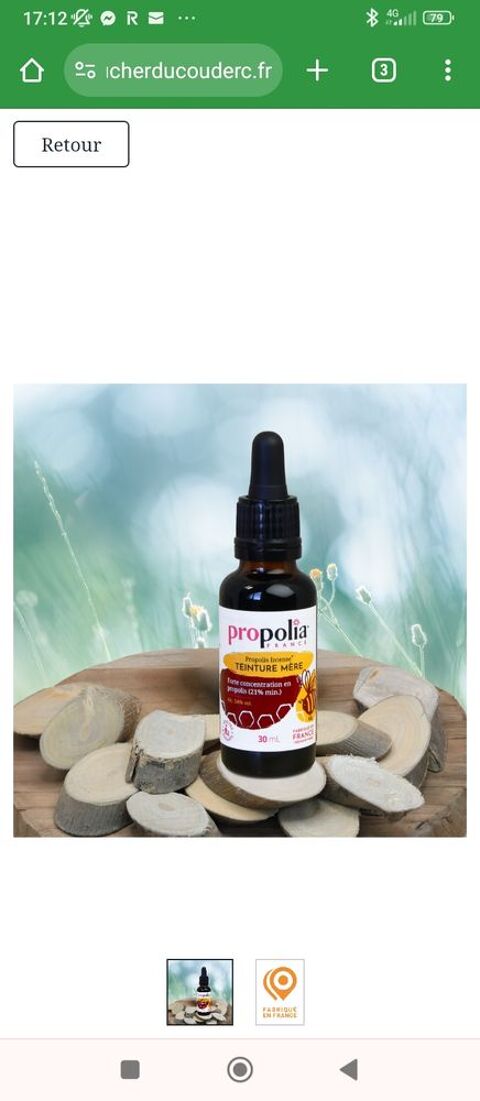 Teinture mre de PROPOLIS 18 Yolet (15)