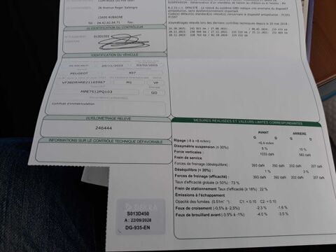 Peugeot 407 hdi 136ch boite auto