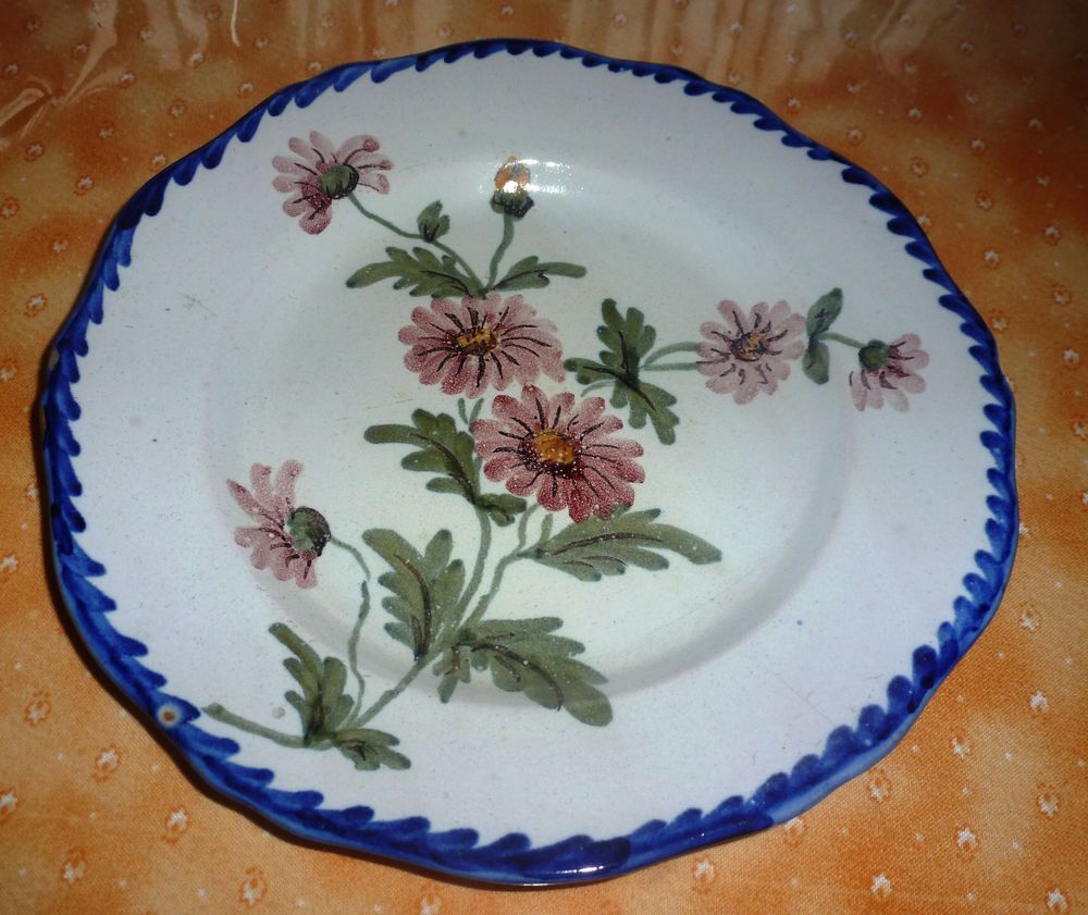assiettes anciennes ,au choix le lot de 4 Décoration