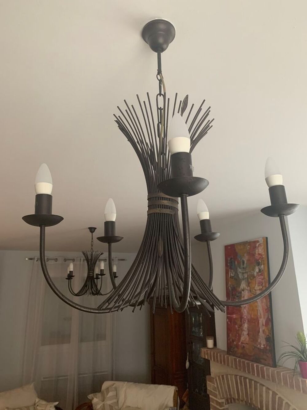 Lot de 2 lustres Décoration