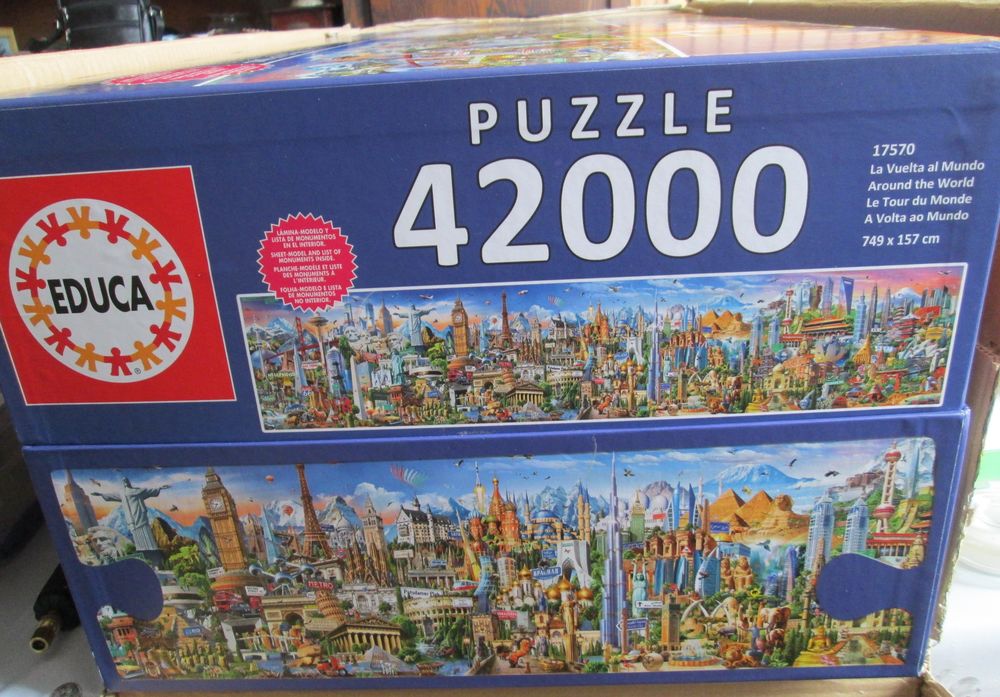Puzzle le tour du monde Jeux / jouets