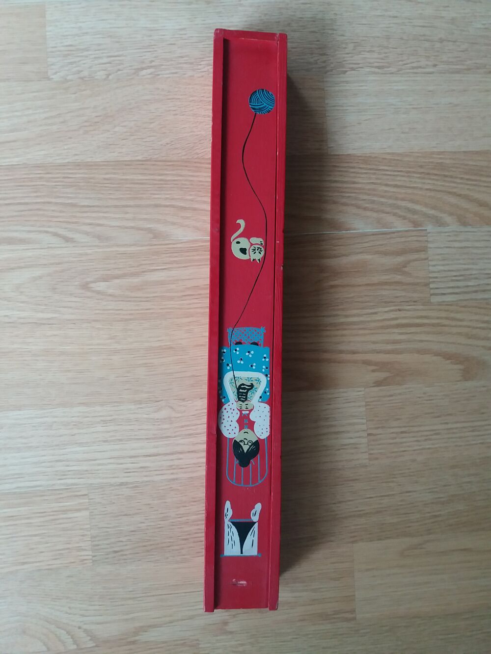 Lot d'aiguilles &agrave; tricoter avec jolie bo&icirc;te de rangement Bricolage