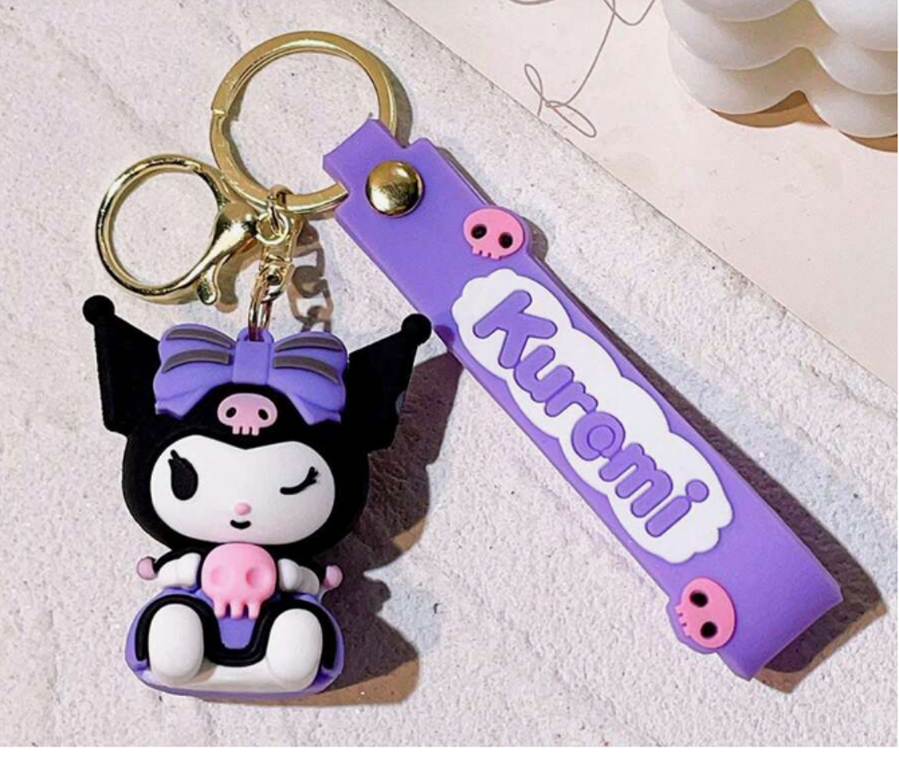 Porte-cl KUROMI japon manga anime mode hello kitty kawaii 
