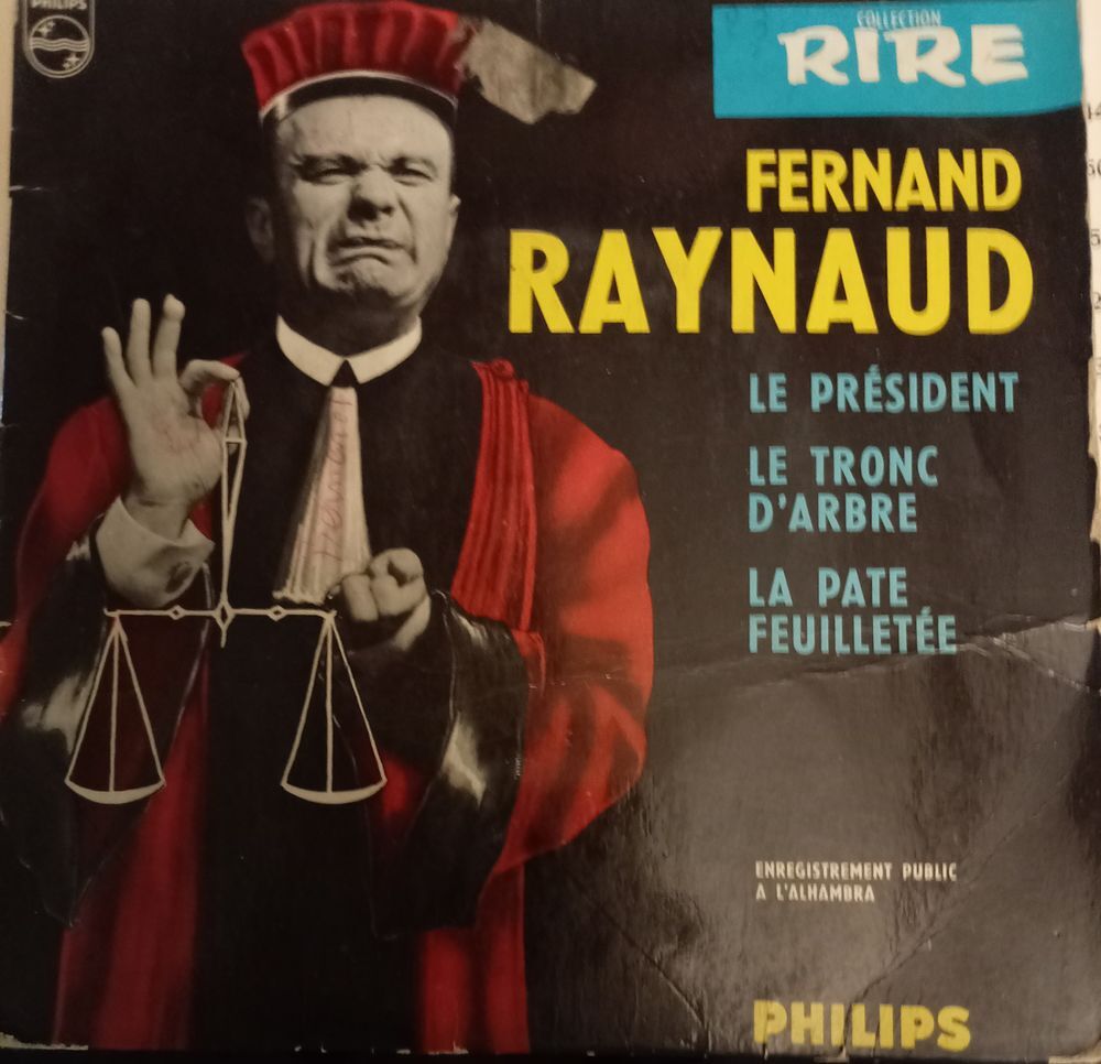  DISQUE VYNIL 33 TOURS DE FERNAND RAYNAUD /DE 1954 A 1965/11 CD et vinyles