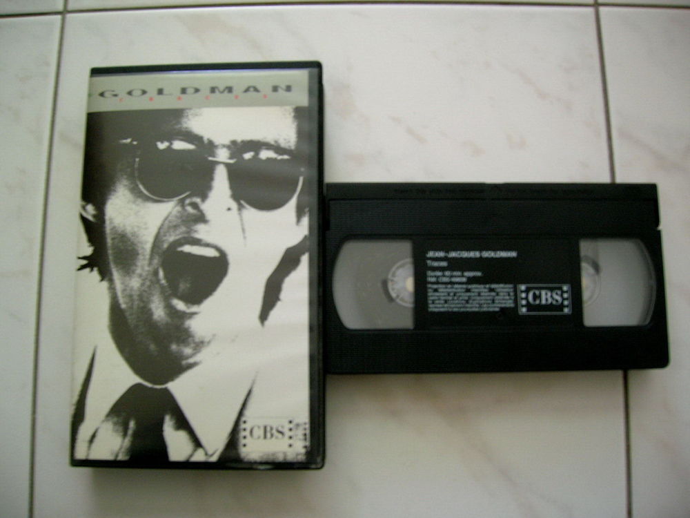 K7 VIDEO JJ GOLDMAN Traces Concert DVD et blu-ray
