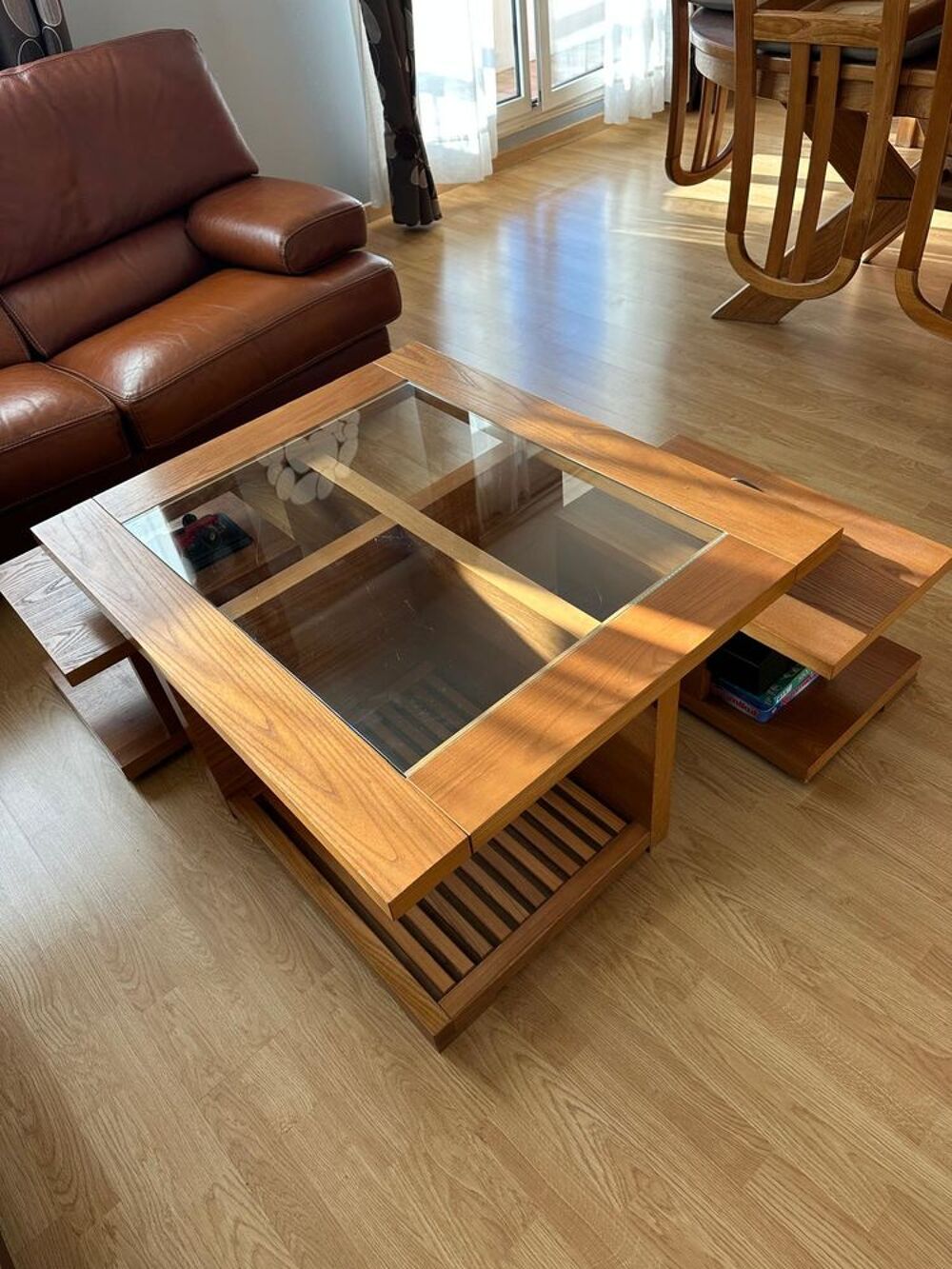 Table basse orme massif Meubles