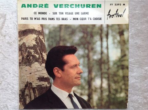 ANDRÉ VERCHUREN DISQUE 4 TITRES Envoi Possible
3 Trégunc (29)