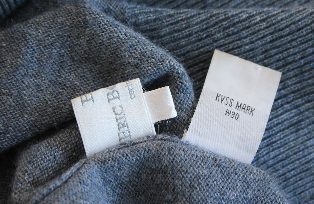 Pull col boule ERIC BOMPARD T.L ou 40/42 Fr Vêtements