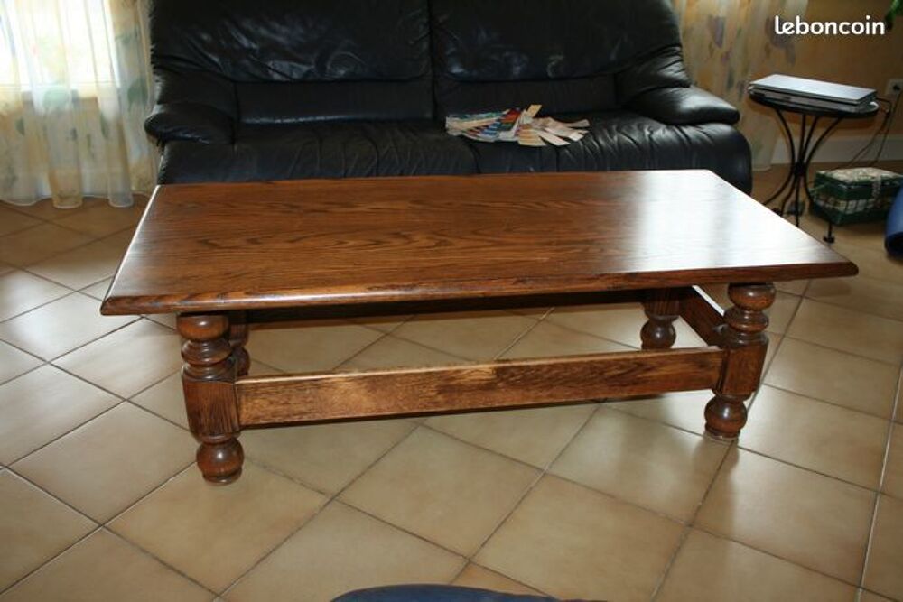 Table basse ch&ecirc;ne de salon Meubles